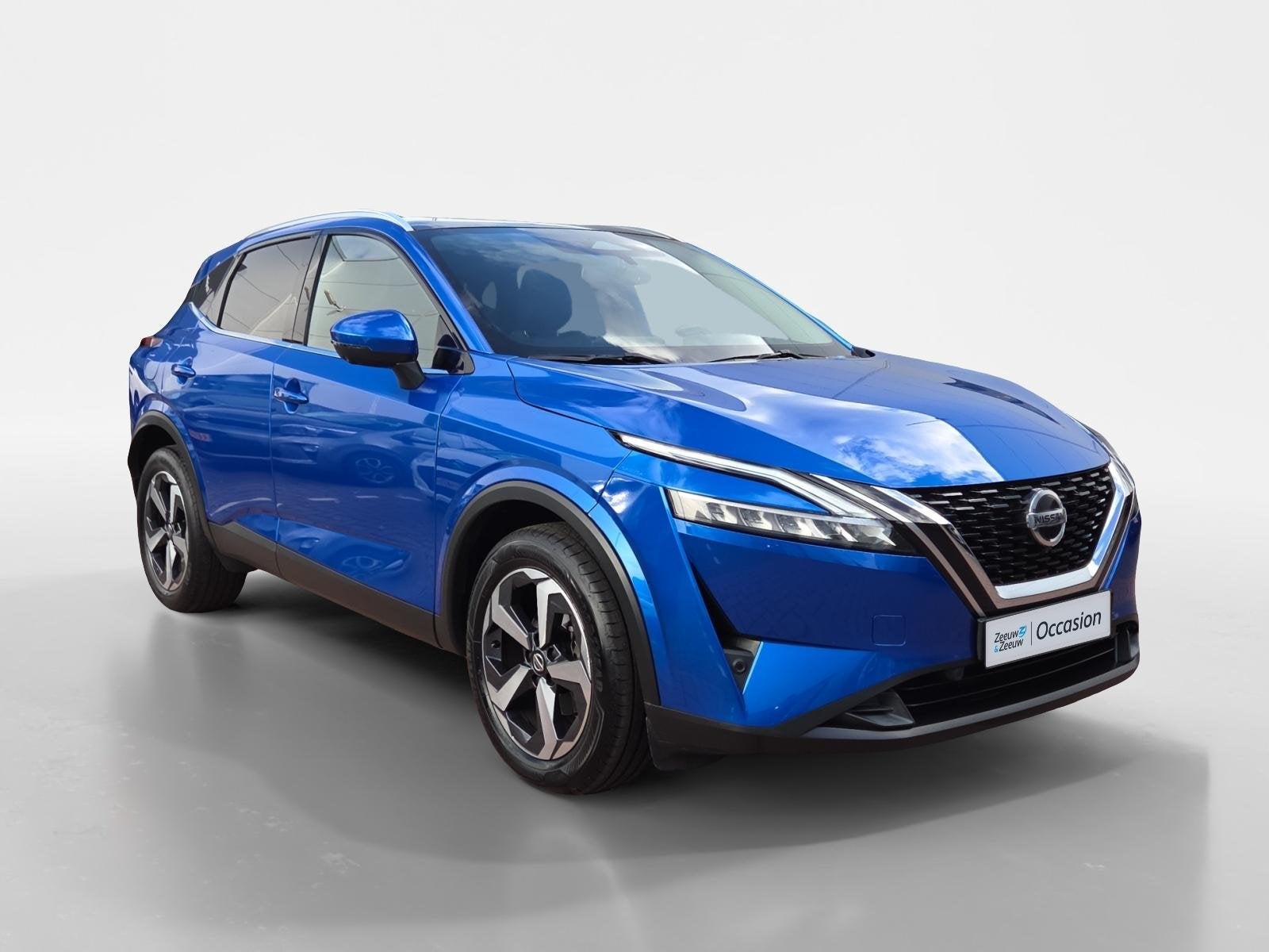 Nissan Qashqai 1.3 MHEV Xtronic Premiere Edition | Zeer nett, Auto's, 12 maanden, Stof, Euro 6, Blauw