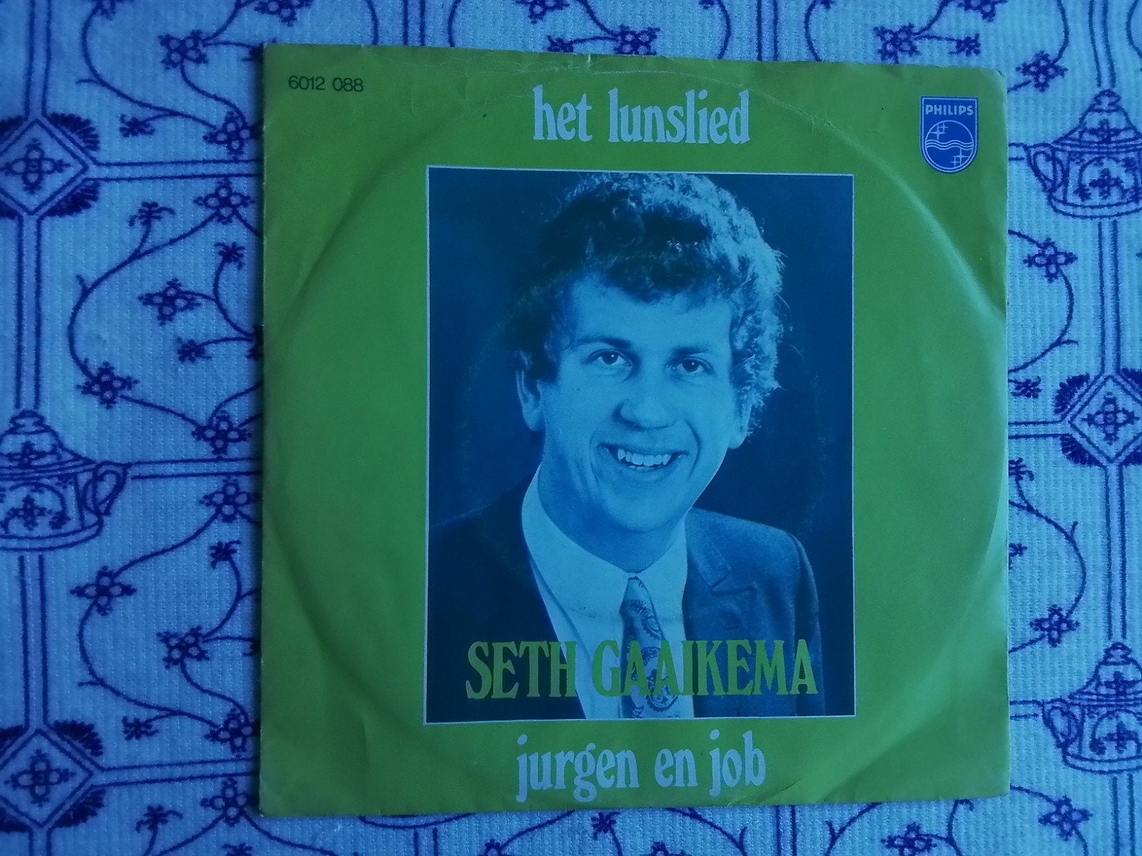 Seth gaaikema            Het lunslied, Ophalen of Verzenden, Zo goed als nieuw, 7 inch, Humor en Cabaret
