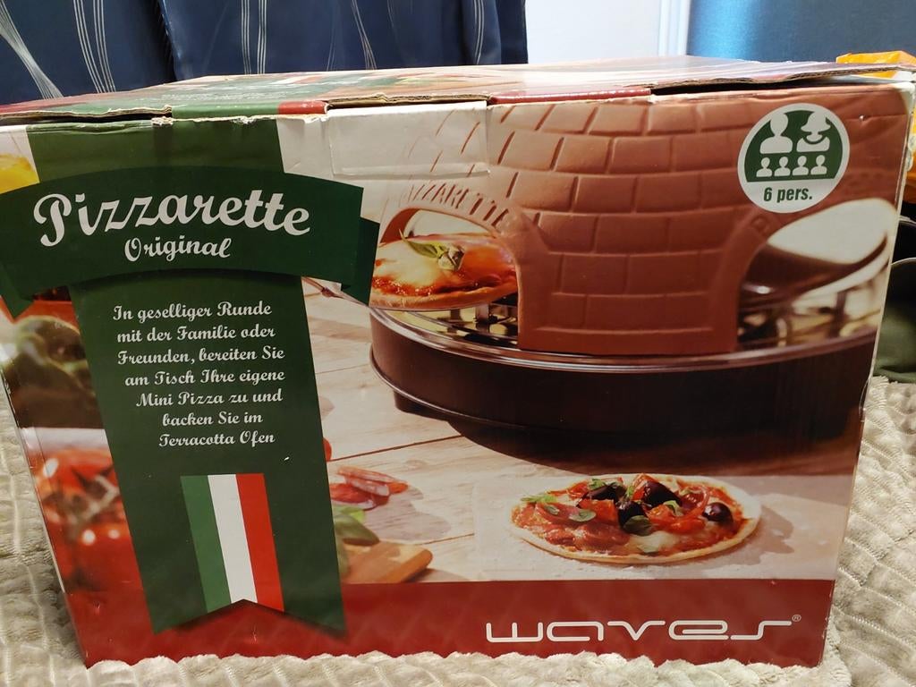 Pizzarete Original Pizzaoven - Gezellig pizza's bakken, Ophalen, Minder dan 45 cm, Minder dan 45 cm, Oven