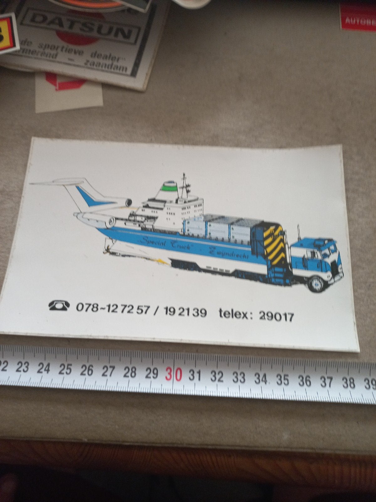 Unieke Special Truck Wijndrecht Illustratie, Ophalen of Verzenden, Gebruikt, Auto's