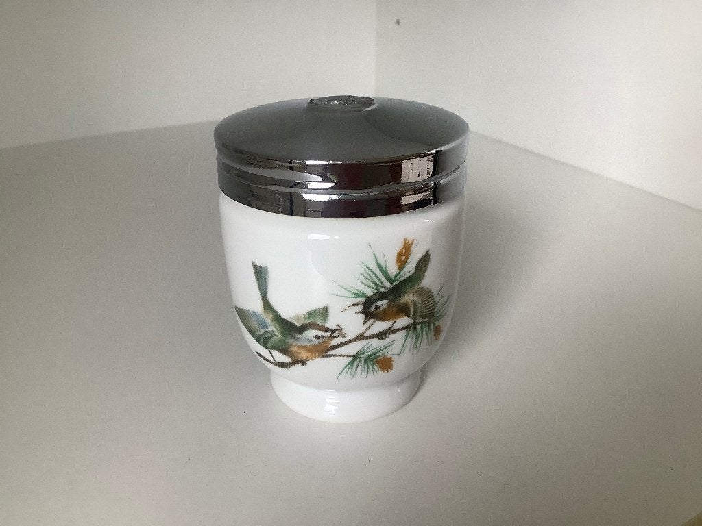 Royal Worcester "Birds" egg coddler eierkoker, Ophalen, Zo goed als nieuw