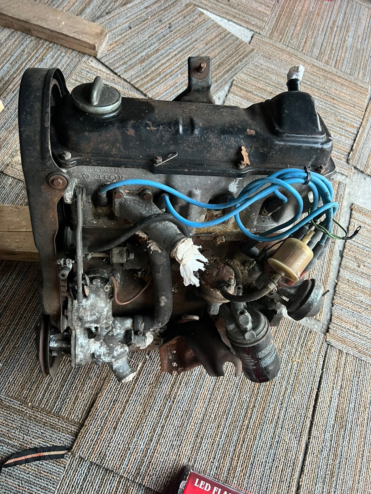 Audi 80 B1/2 motor 1.6, Ophalen, Gebruikt, Audi