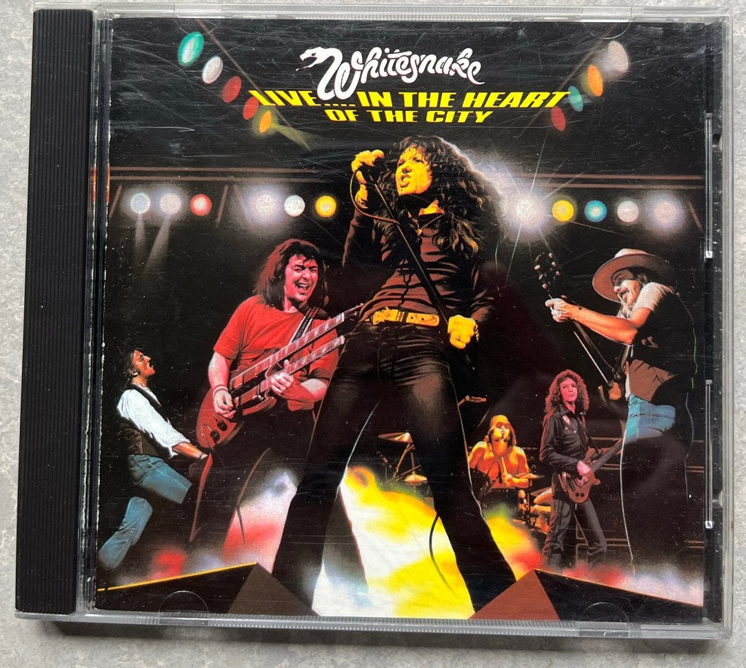 Whitesnake - Live in the Heart of the City (cd hardrock), Ophalen of Verzenden, Gebruikt