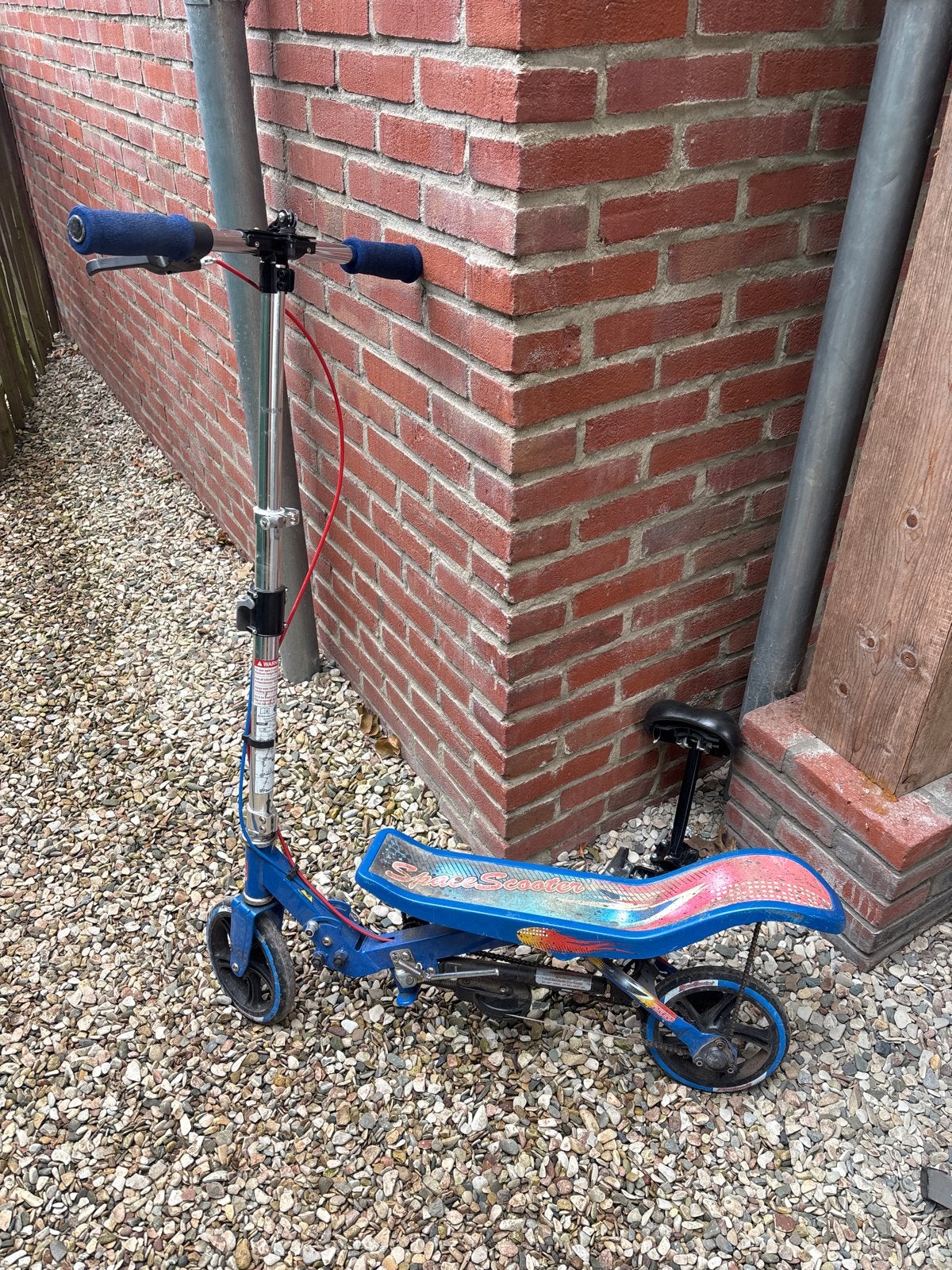 Space Scooter - Blauw, Gebruikt, Ophalen, Gebruikt, Overige typen