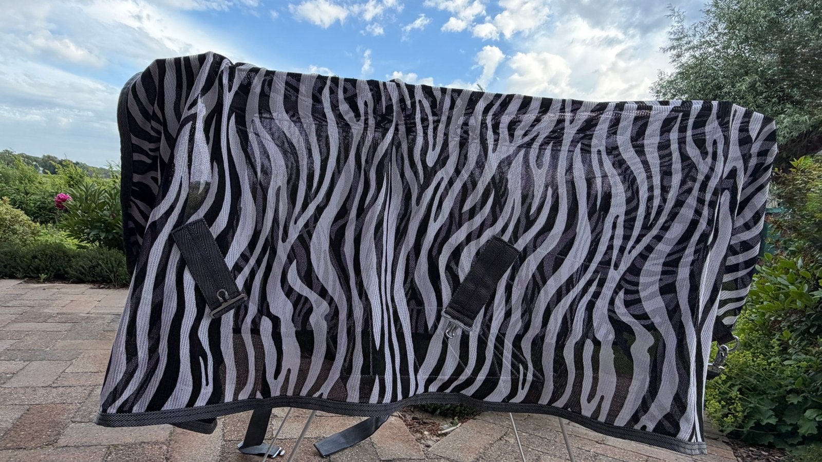 Vliegendeken zebra Epplejeck- maat 115-165, Meerkleurig, Kruissingels, Vliegendeken, Ophalen of Verzenden
