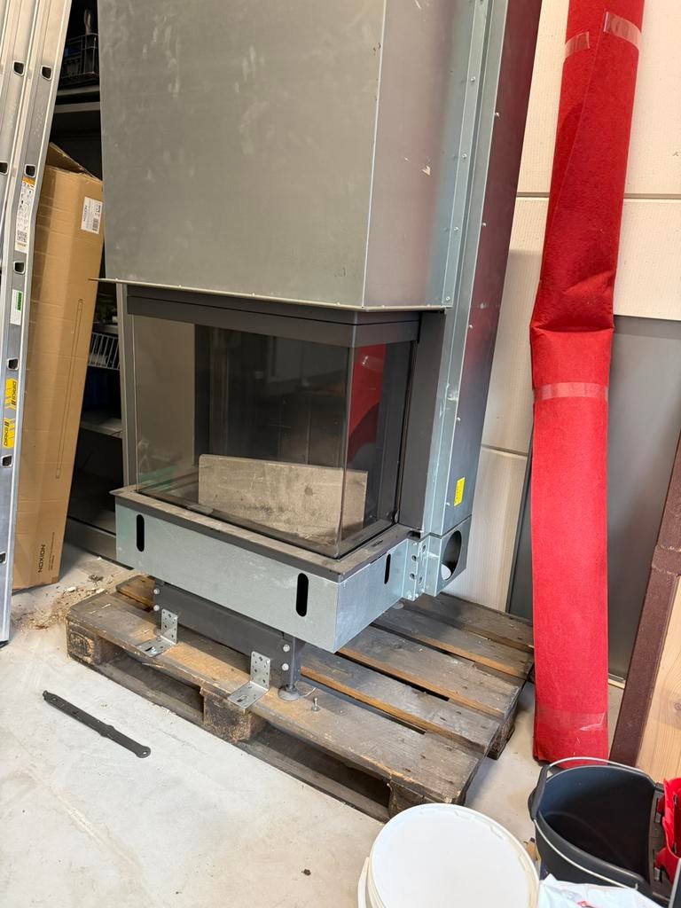 Kalfire W66/48S - houtkachel, Ophalen, Zo goed als nieuw, Hout, Houtkachel