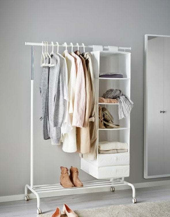Clothes Rack, Ophalen, Met wielen