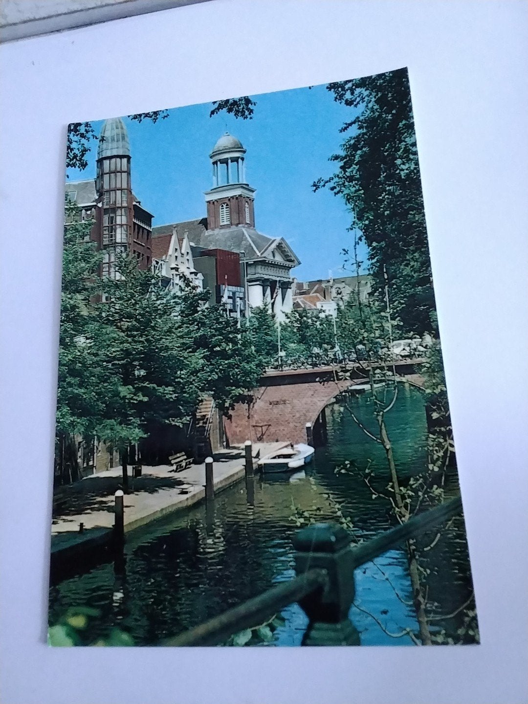 Oude ansichtkaart Utrecht Oudegracht, Ophalen of Verzenden, 1960 tot 1980, Ongelopen, Utrecht