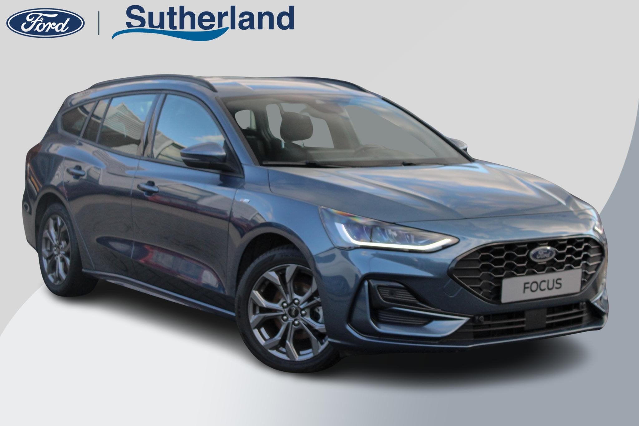 Ford Focus 1.0 EcoBoost Hybrid ST Line 125pk | SYNC 4 Naviga, 1404 kg, Blauw, Origineel Nederlands, 3 cilinders