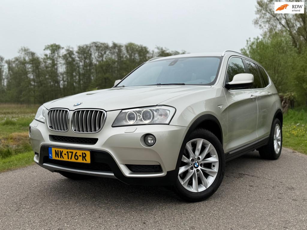 BMW X3 XDrive35i High Executive Leder Clima Navi Stoelverwar, Auto's, BMW, Bedrijf, Te koop, X3, 4x4, ABS, Achteruitrijcamera