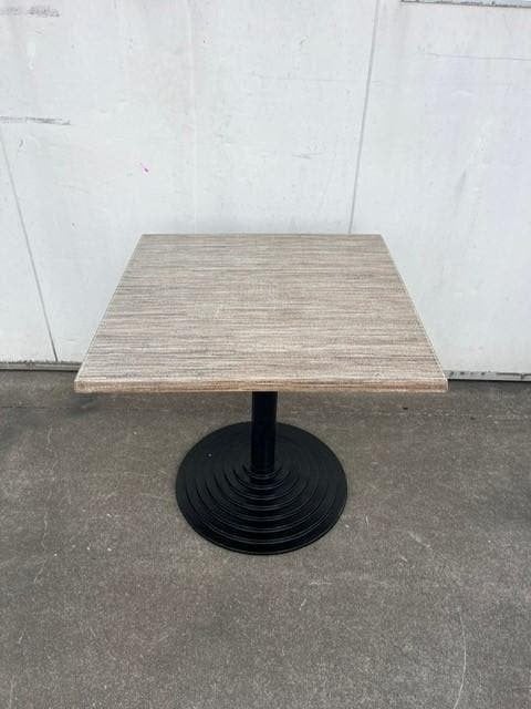 3 stuks nette horeca bistro terrastafels 80x80 cm outdoor, Tuin en Terras, Tuinmeubel-accessoires, Ophalen, Gebruikt