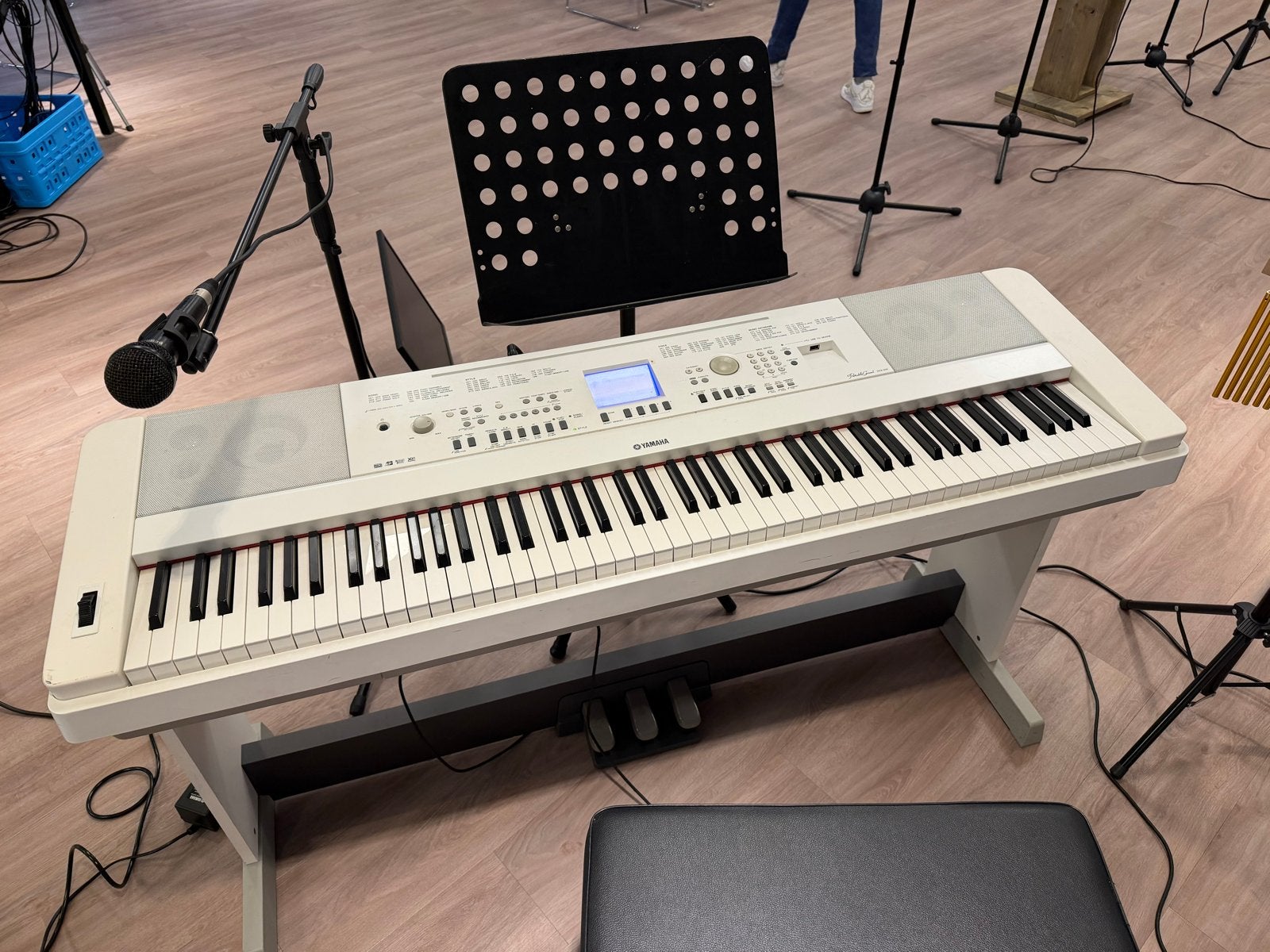 Yamaha Portable Grand DGX-650 Digitale Piano, Ophalen, Gebruikt, Wit, Digitaal