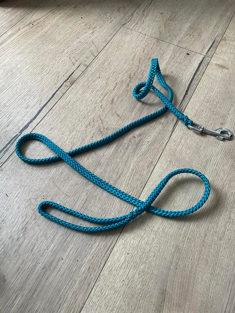 Touwlijn hond blauw, Ophalen of Verzenden, Zo goed als nieuw