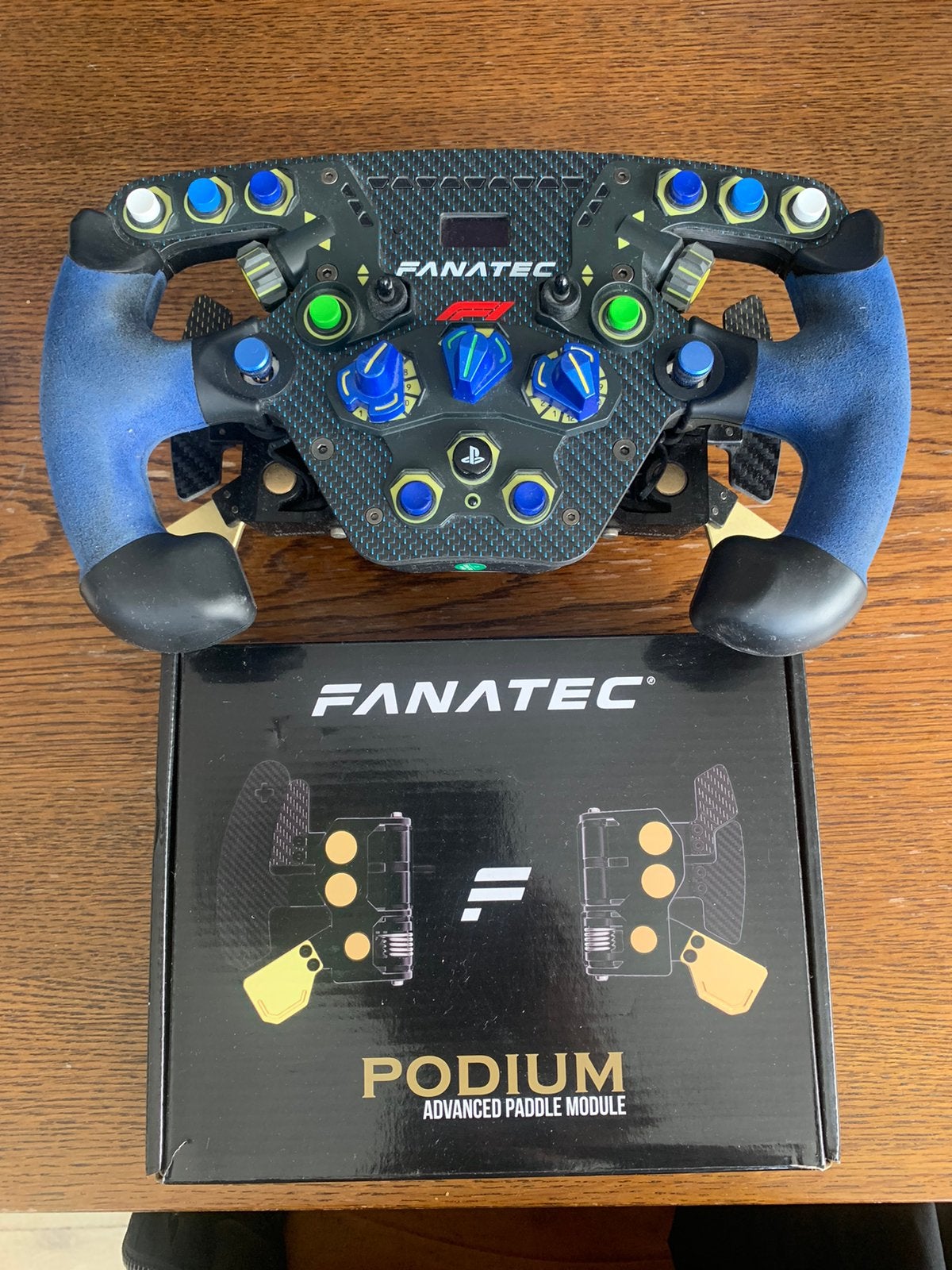 FANATEC F1 stuur met podium shifter plus meer, Ophalen of Verzenden, Zo goed als nieuw