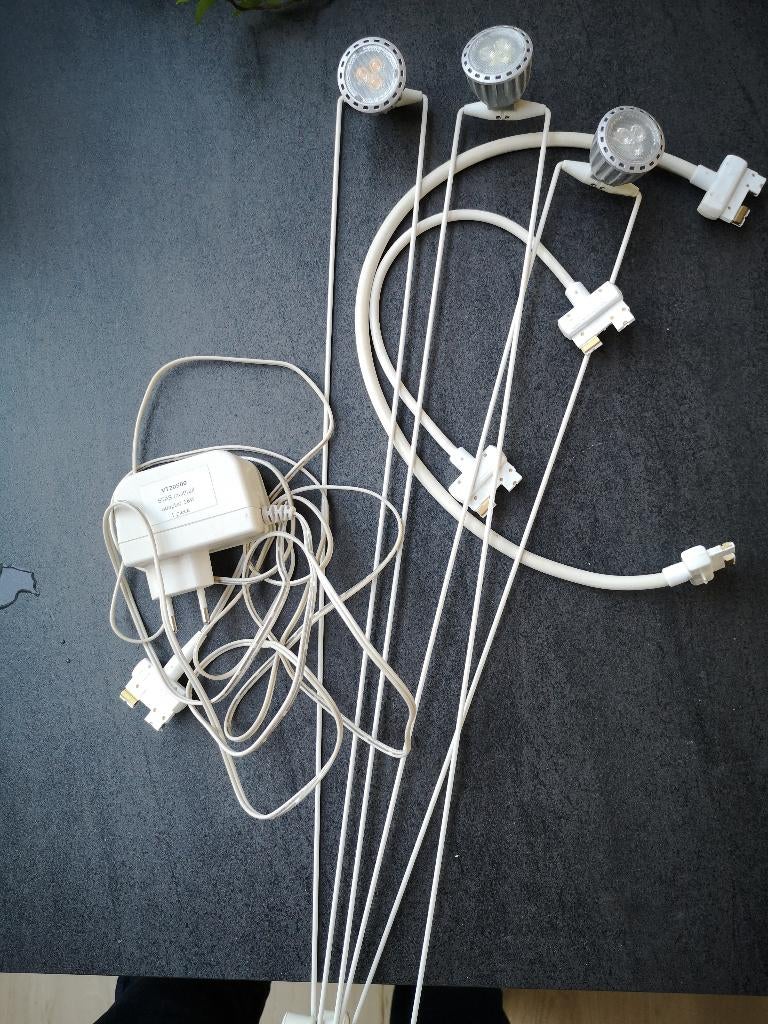 Stas schilderijrail met elektra voor spots, Ophalen, Overige typen, 125 cm of meer, Zo goed als nieuw