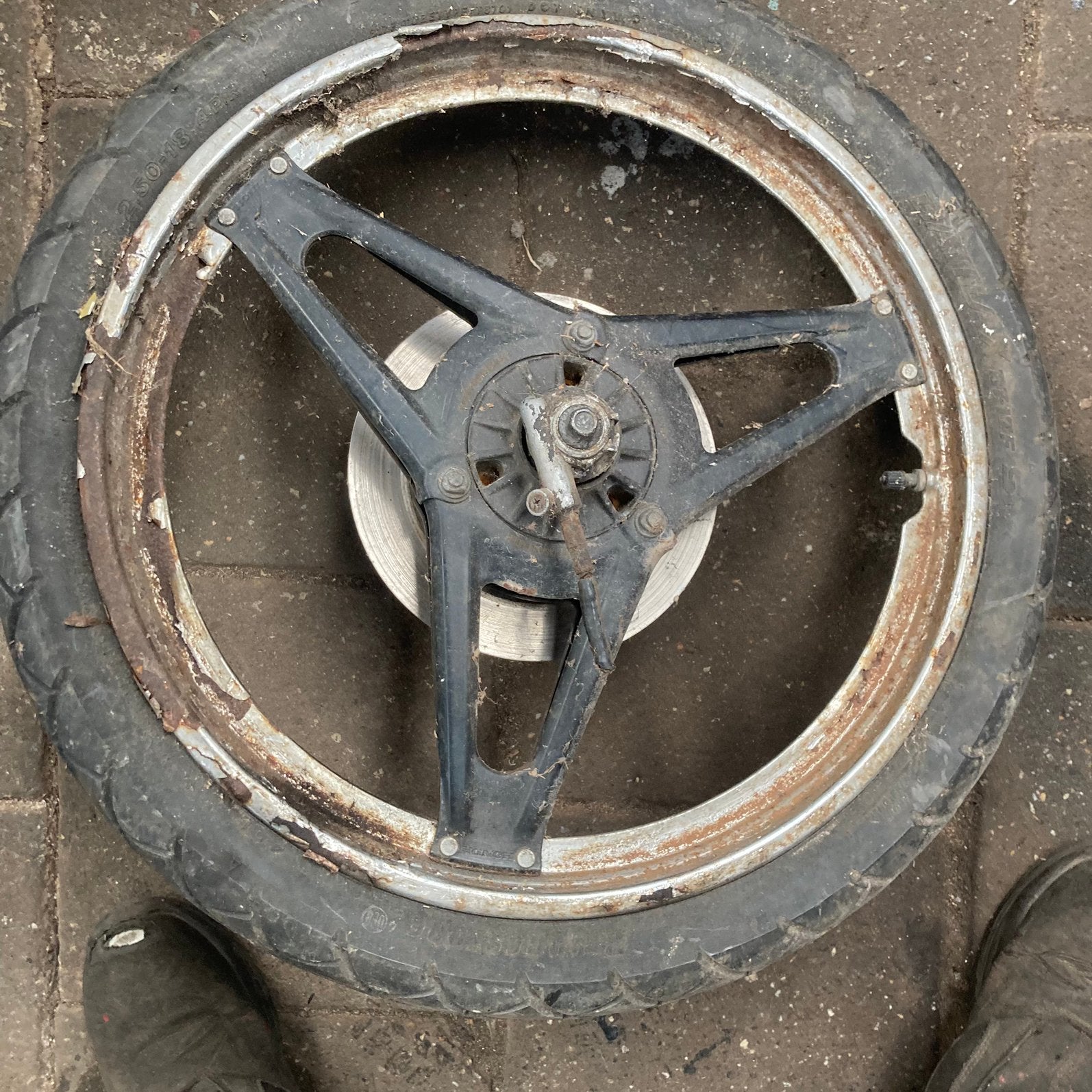 Set honda MB wielen, Fietsen en Brommers, Ophalen of Verzenden, Gebruikt, Overige typen