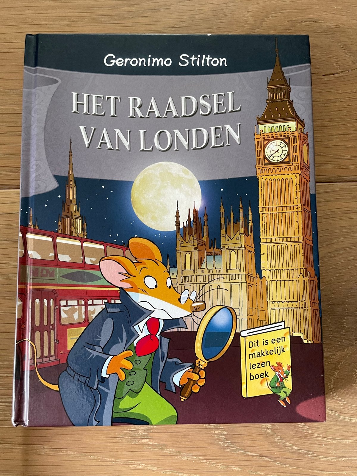 Geronimo Stilton - Het Raadsel van Londen, Ophalen of Verzenden, Zo goed als nieuw, Fictie algemeen