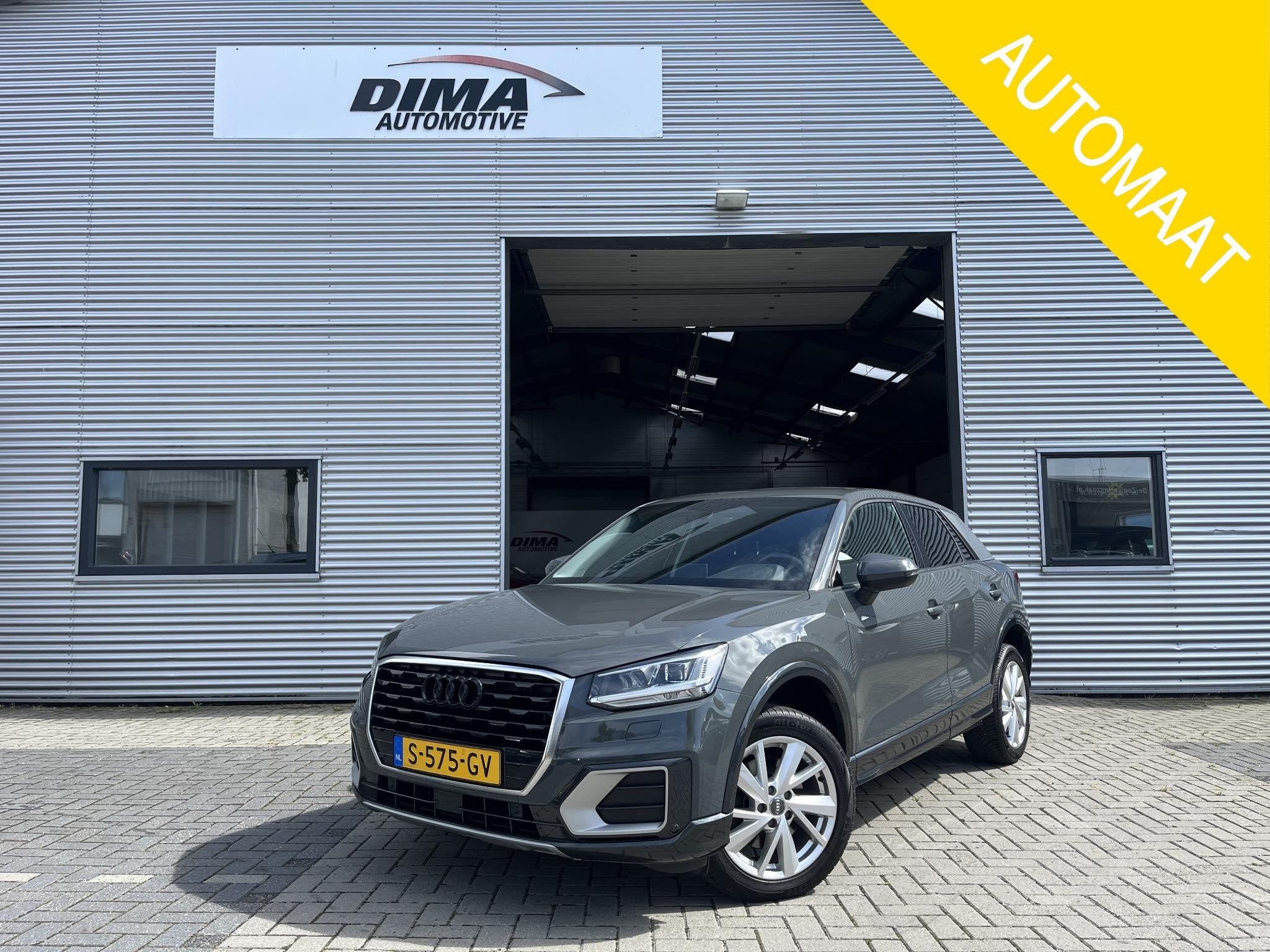 Audi Q2 1.0 TFSI Design Pro Line Plus Car-Play / Climatecont, Auto's, Stof, Gebruikt, 116 pk, Bedrijf
