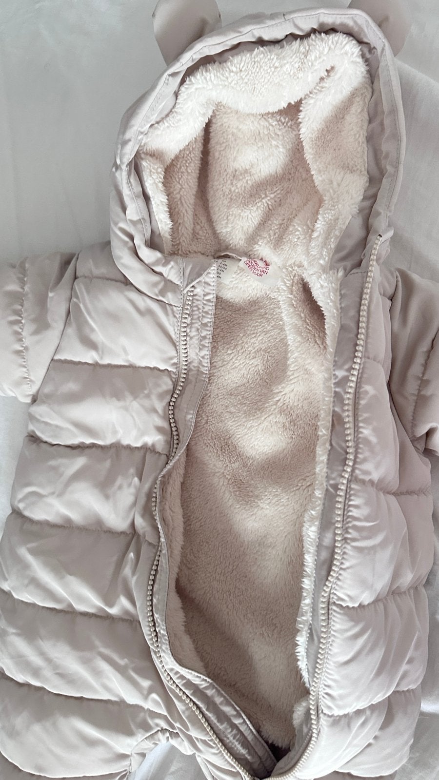 H&M Baby berenpakje Sneeuwpak/Jumpsuit met Oren - Maat 62, Ophalen of Verzenden, Zo goed als nieuw, Jongetje of Meisje
