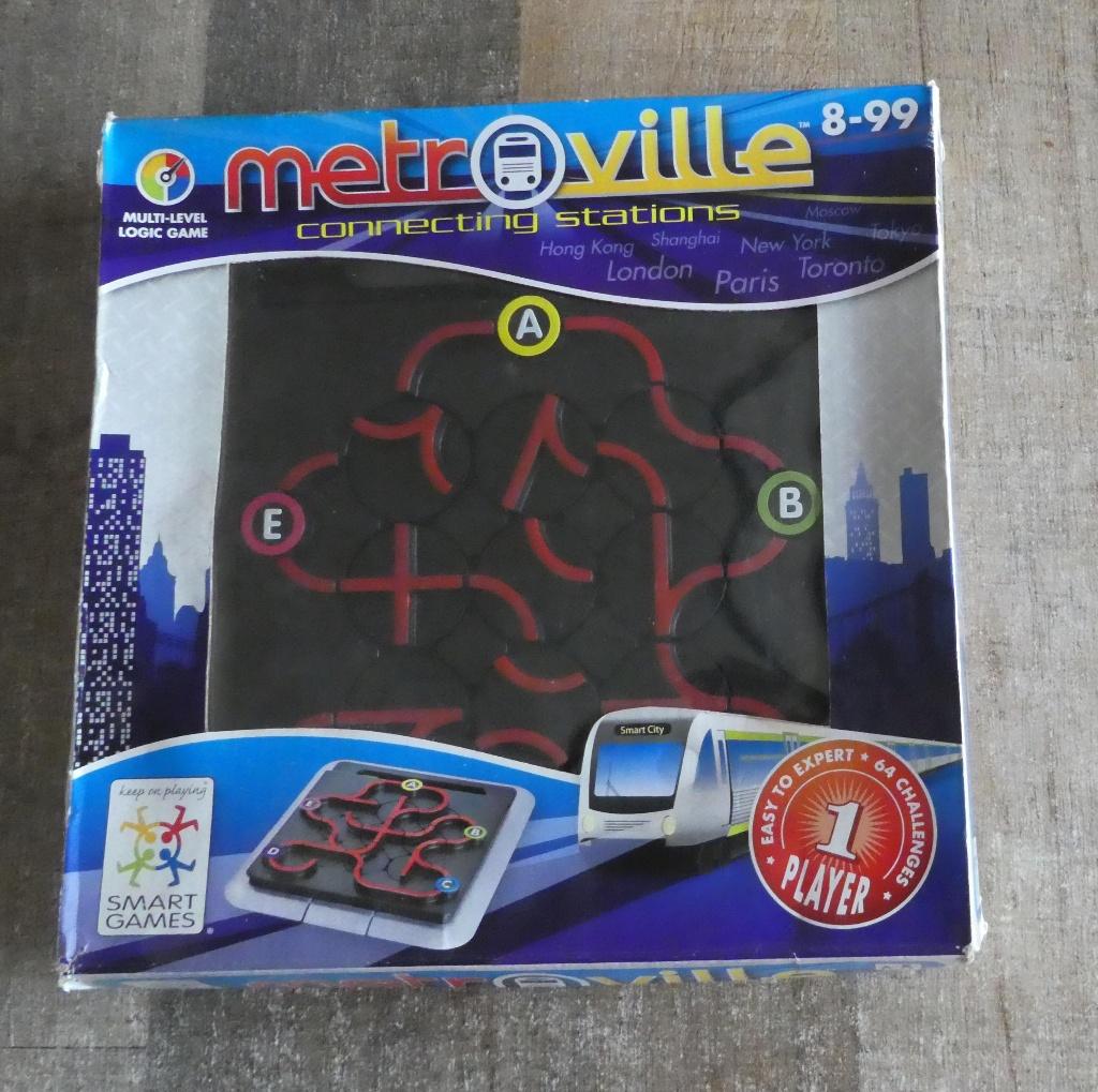 Smart Games MetroVille vanaf 8 jaar., Een of twee spelers, Ophalen of Verzenden, Zo goed als nieuw, Smart Games