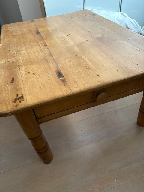 salontafel 105x75 cm hout, Huis en Inrichting, Ophalen, Gebruikt, 100 tot 150 cm, 50 tot 100 cm