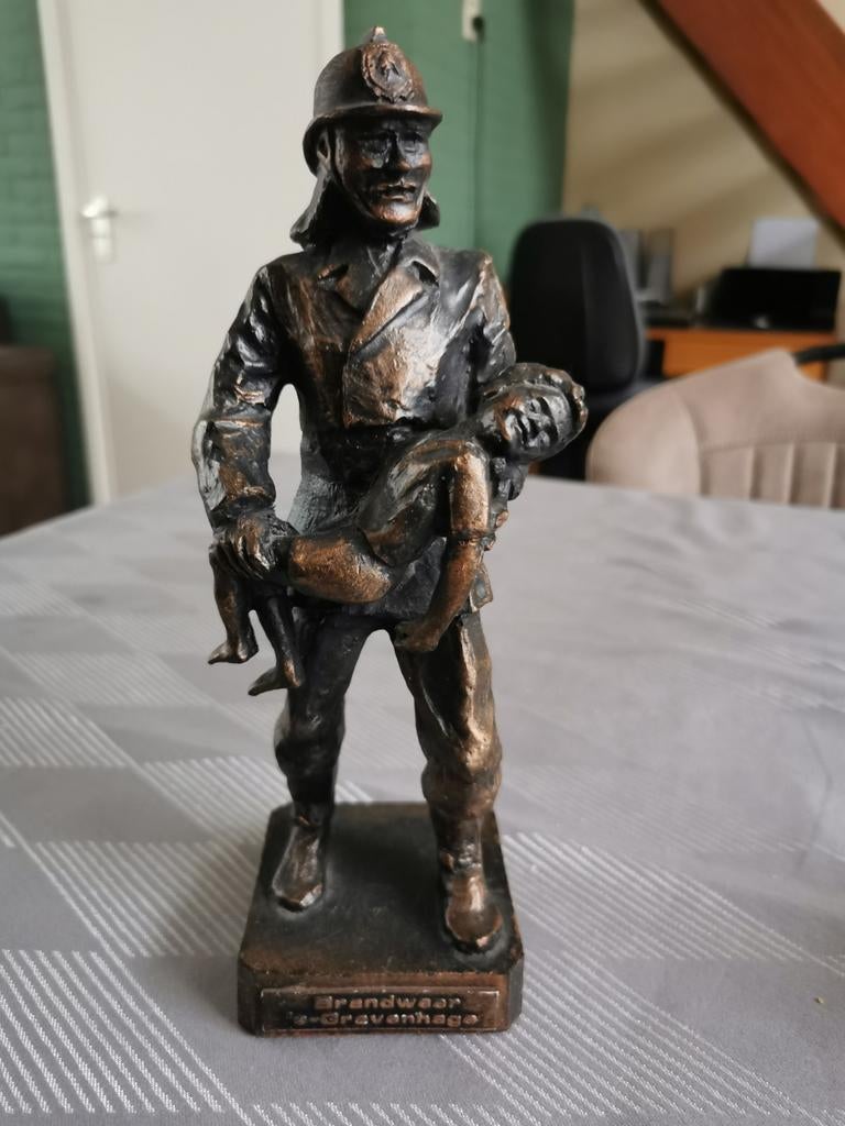 Brandweer 's-Gravenhage beeldje, Ophalen of Verzenden