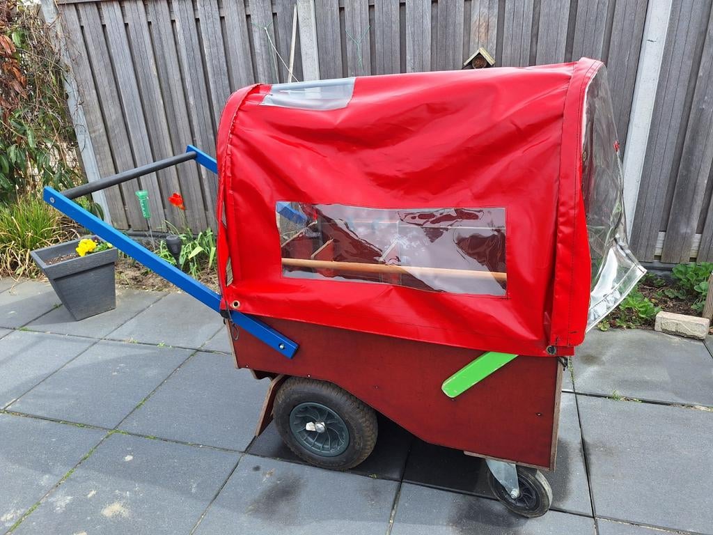 Droomland bolderwagen voor 6 kindjes, Ophalen