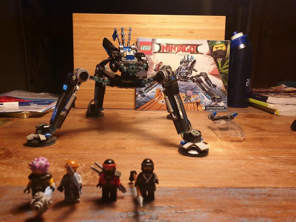 Lego Ninjago Movie Water Strider 70611 met minifiguren, Kinderen en Baby's, Speelgoed | Duplo en Lego, Gebruikt, Lego, Ophalen of Verzenden