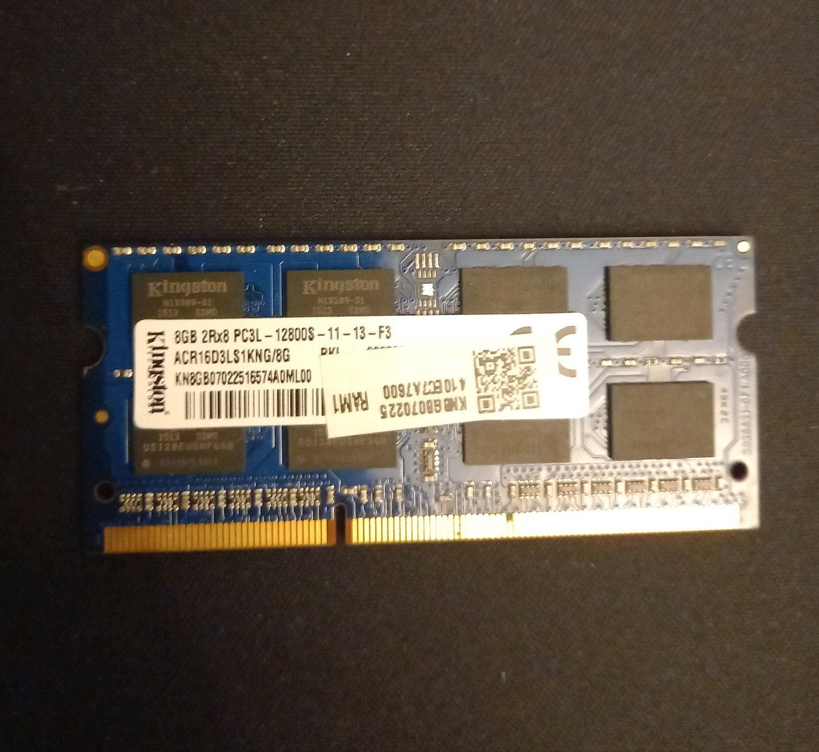 Laptop onderdelen - RAM (DDR2, DDR3) & WIFI kaarten, Computers en Software, Gebruikt, 1600mhz, 8 GB, DDR3