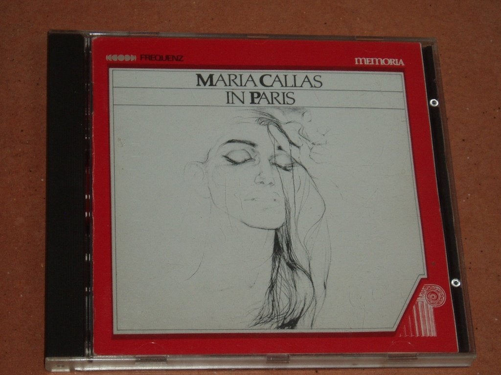 CD Maria Callas in Paris, Cd's en Dvd's, Cd's | Klassiek, Verzenden, Classicisme, Gebruikt, Overige typen