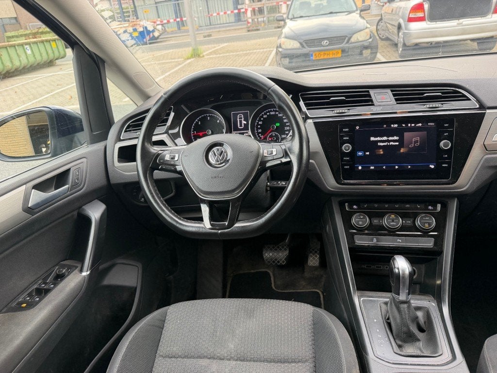 Volkswagen TOURAN 1.6 TDI SCR Comfortline Edition 7p ACC ECC, Gebruikt, 4 cilinders, Blauw, Electronic Stability Program (ESP)