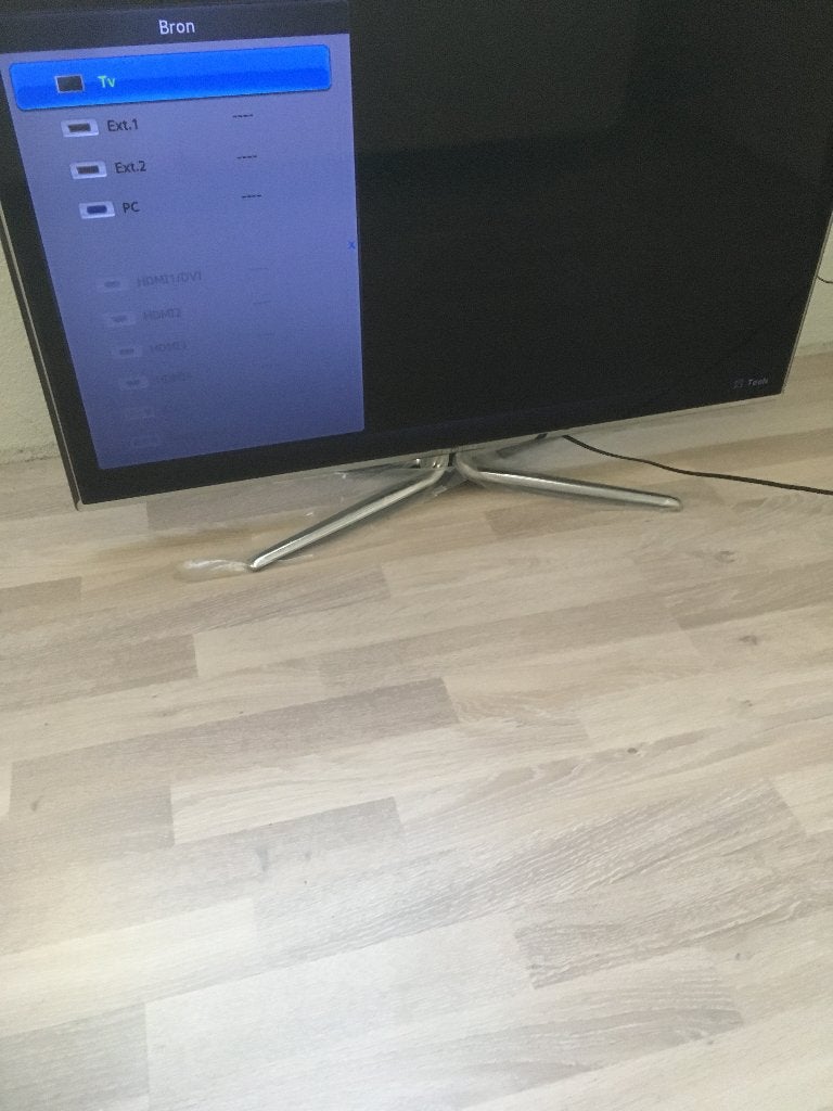 Samsung ue40D7000 full HD 3D LED Tv ( + gratis ), Ophalen, 50 Hz, Zo goed als nieuw, Samsung
