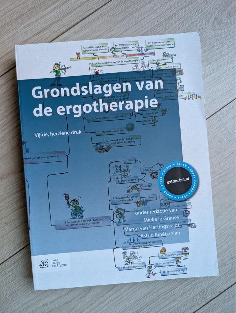 Grondslagen van de ergotherapie, Ergovaardig 1 en 2 en meer, Boeken, Studieboeken en Cursussen, Ophalen of Verzenden, Gamma, Zo goed als nieuw