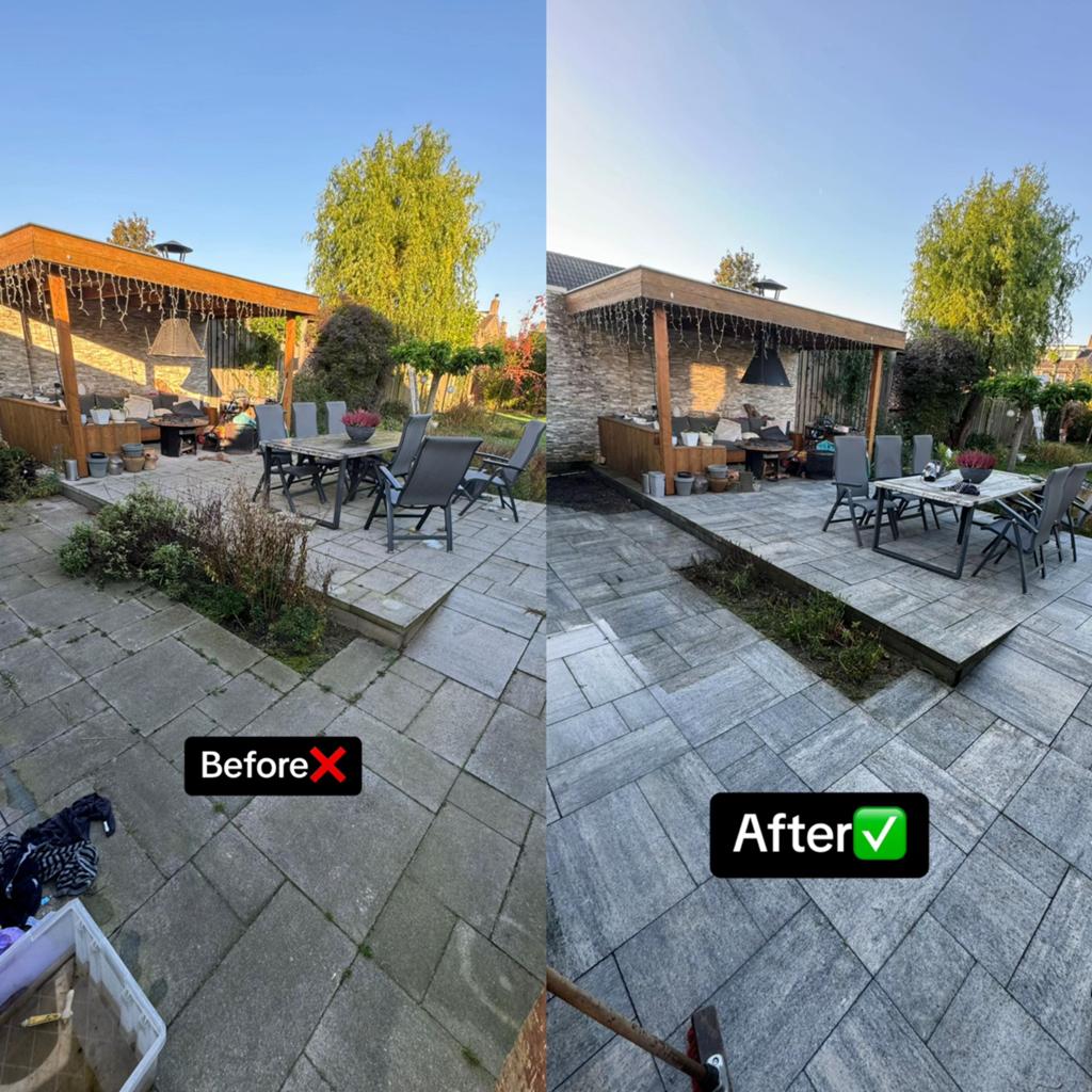 Tuin weer strak? Onkruid verwijderen & tegels reinigen, Tuin en Terras, Ophalen of Verzenden