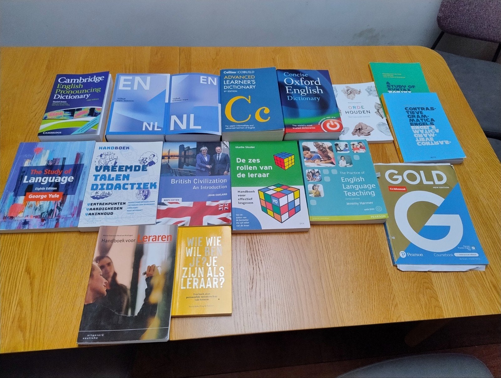 Lerarenopleiding Engelse taal boekenpakket, Boeken, Gelezen, Diverse auteurs, Alpha, HBO