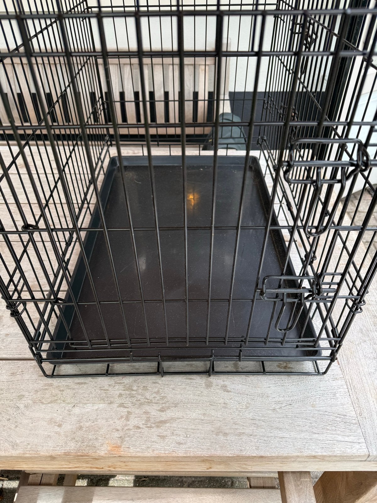 Hondenbench 93x57x62, Dieren en Toebehoren, Ophalen of Verzenden, Gebruikt