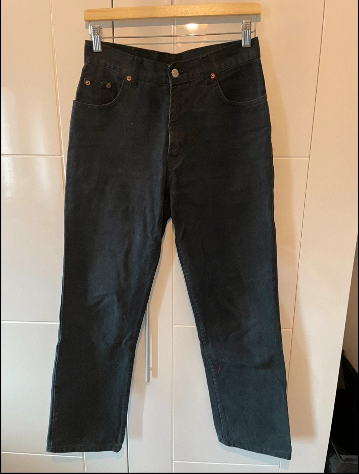 Levi's 501 Jeans Zwart W31 L30 - Zo goed als nieuw, Zwart, Ophalen of Verzenden, Zo goed als nieuw, W30 - W32 (confectie 38/40)