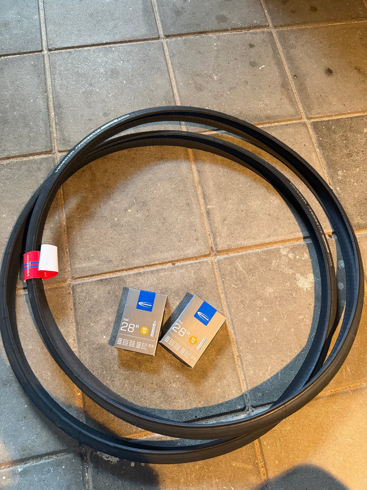 Vredestein buitenband en Schwalbe binnenbanden 28 inch, Fietsen en Brommers, Ophalen, Band, Nieuw, Rubber