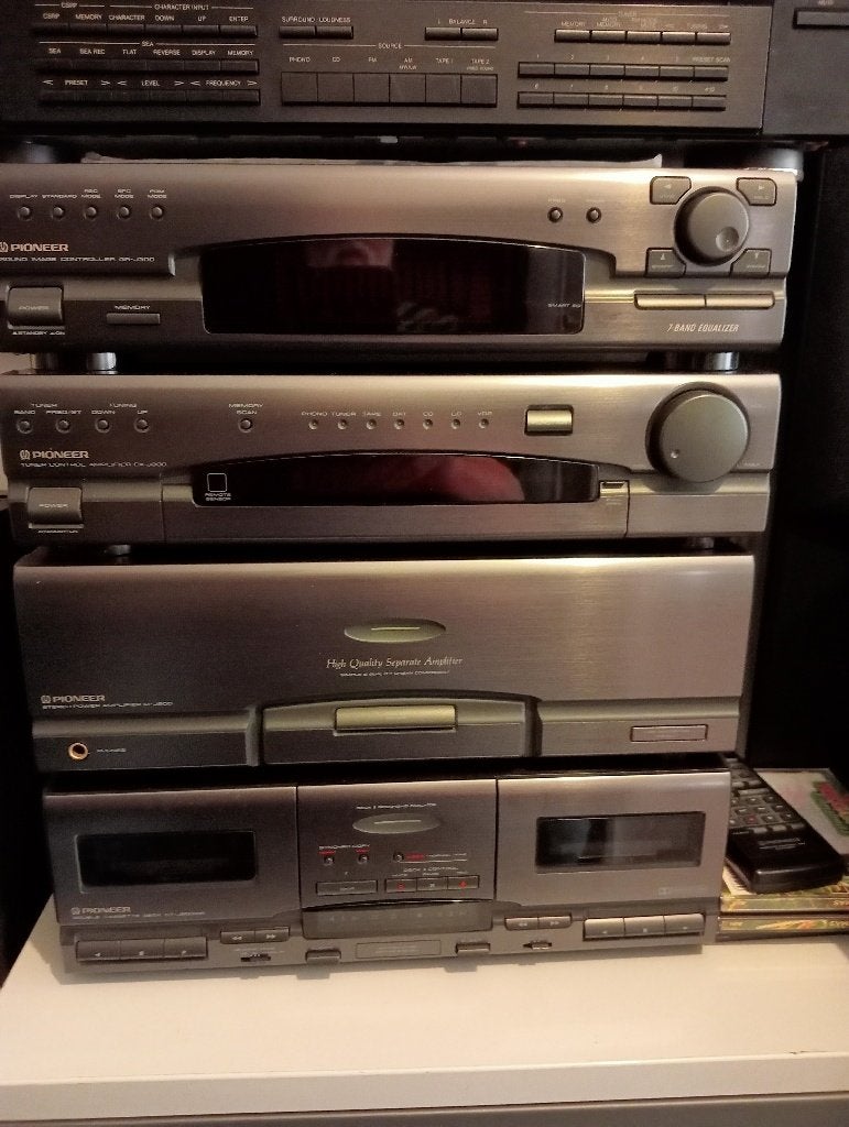 Pioneer set met werk, Ophalen, Tuner of Radio, Gebruikt, Losse componenten
