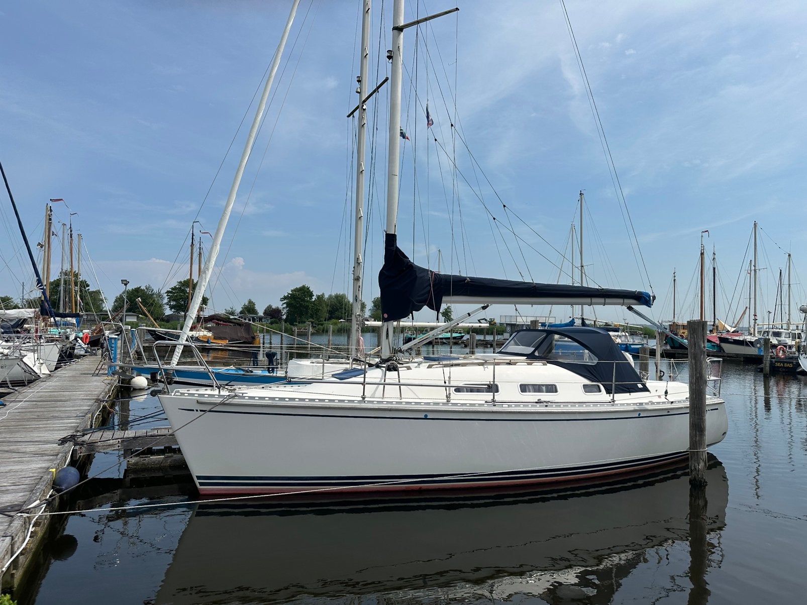 Slotta 30 (bjr. 2003) - uitstekend onderhouden, Watersport en Boten, Ophalen, Gebruikt, Binnenboordmotor, Tourjacht of cruiser