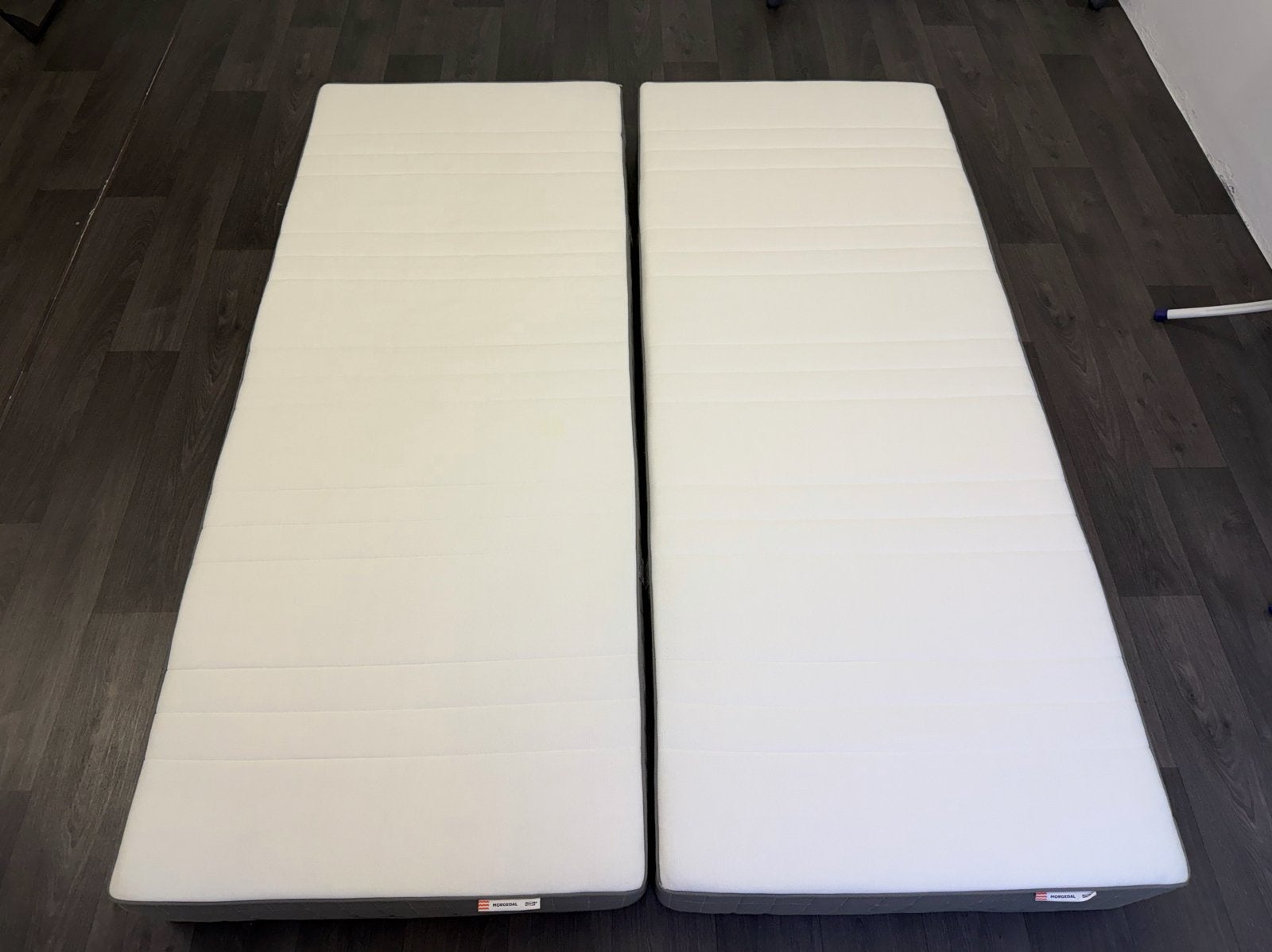 2x IKEA Morgedal foam matras, eenpersoons, 80x200 cm, Ophalen, Eenpersoons, Zo goed als nieuw, 80 cm