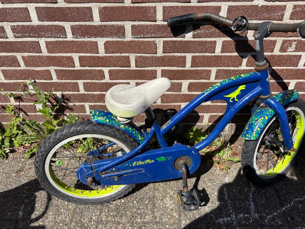 Kinderfietsje, Ophalen, Gebruikt, Terugtraprem, Minder dan 16 inch