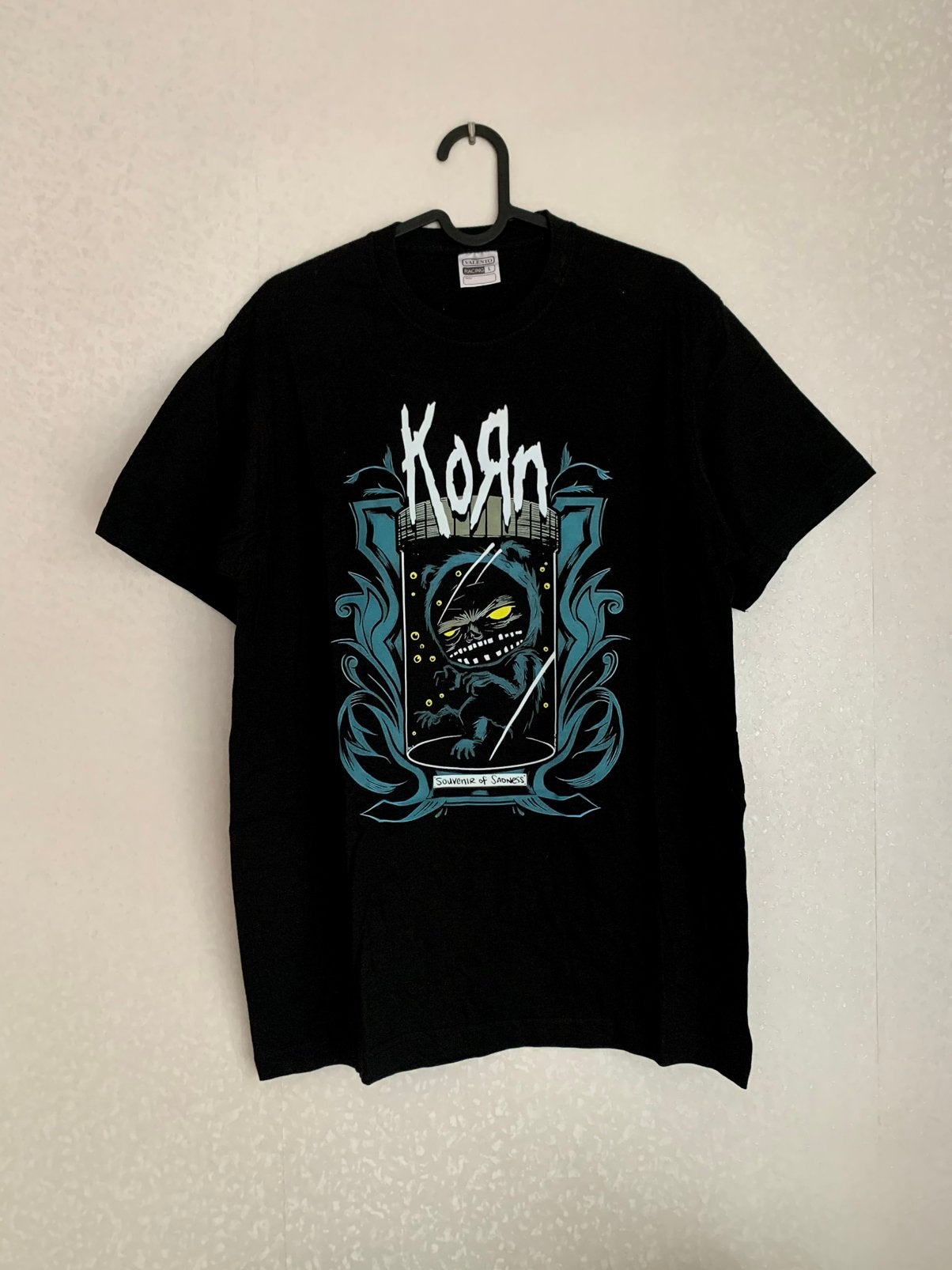 Korn t-shirt - L, Ophalen of Verzenden, Nieuw, Maat 52/54 (L), Zwart