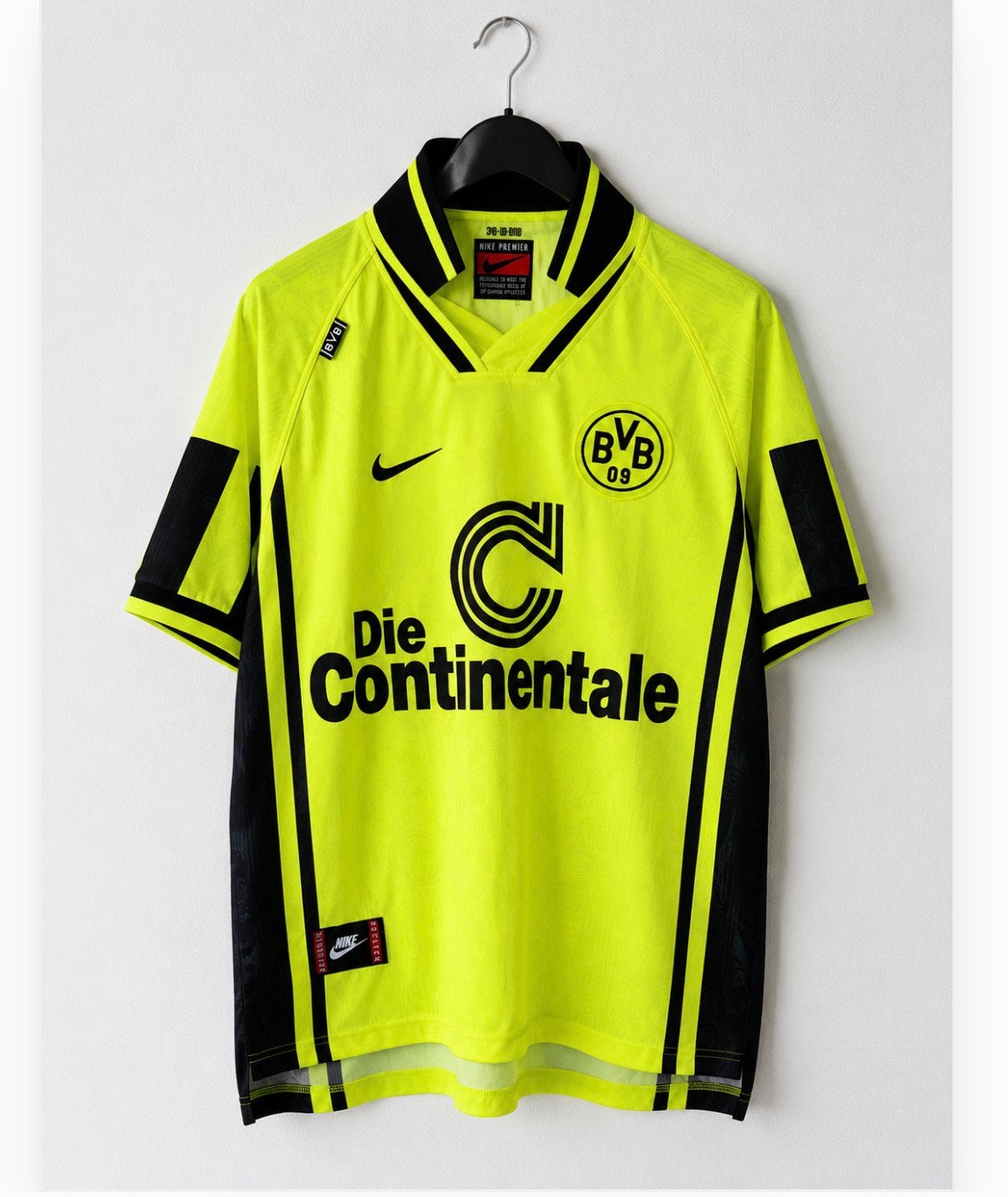Borussia Dortmund 1994/95 Uitshirt vintage  | Maat L/XL |, Maat XL, Ophalen of Verzenden, Zo goed als nieuw, Shirt