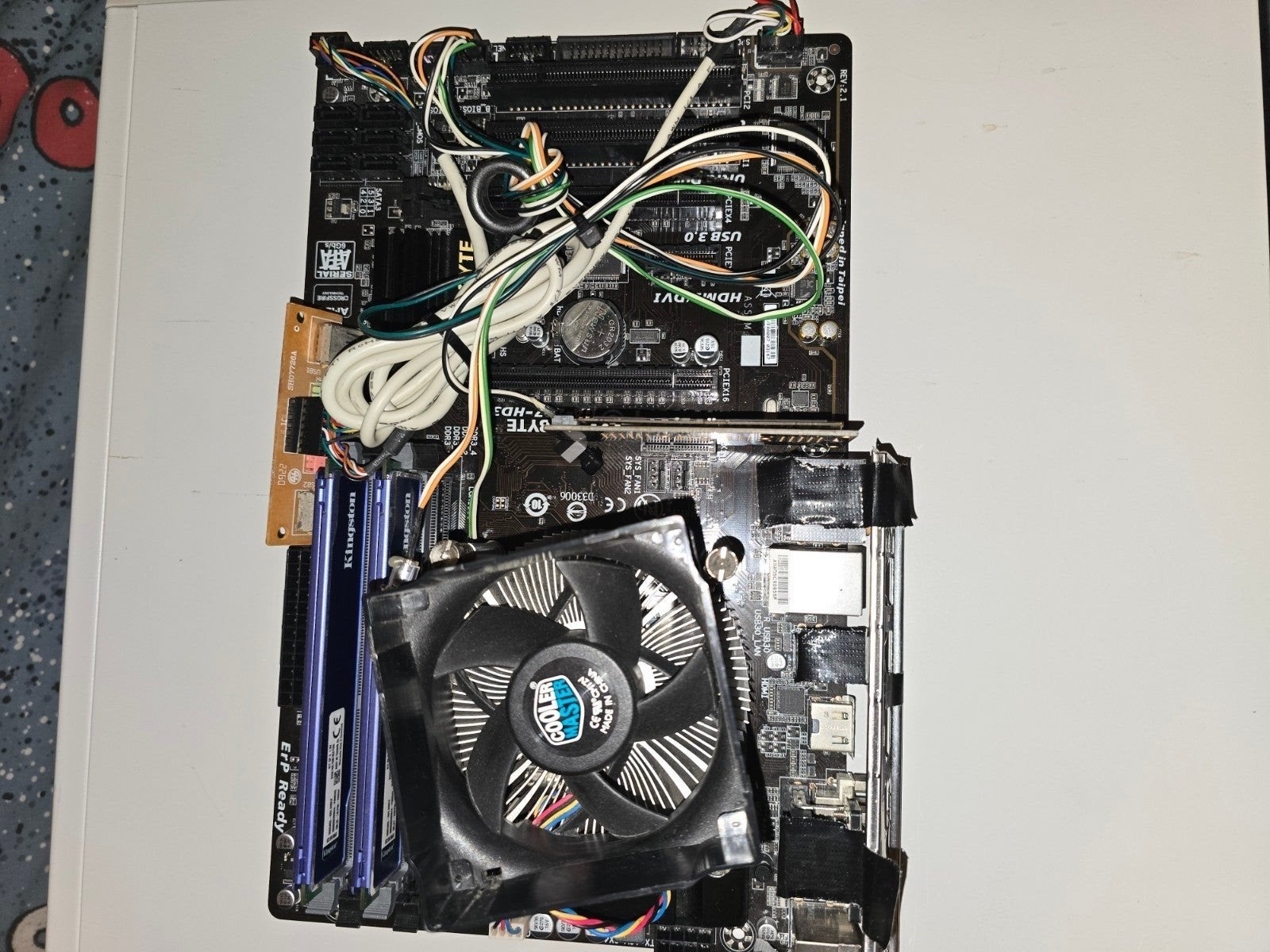 pentium 4 moederbord compleet, Ophalen of Verzenden