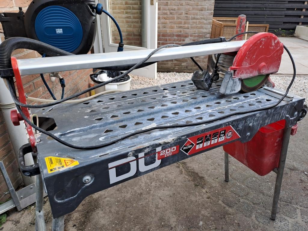 Rubi tegelzaag DU-200 EVO, Ophalen, 60 cm of meer, Gebruikt, 60 cm of meer