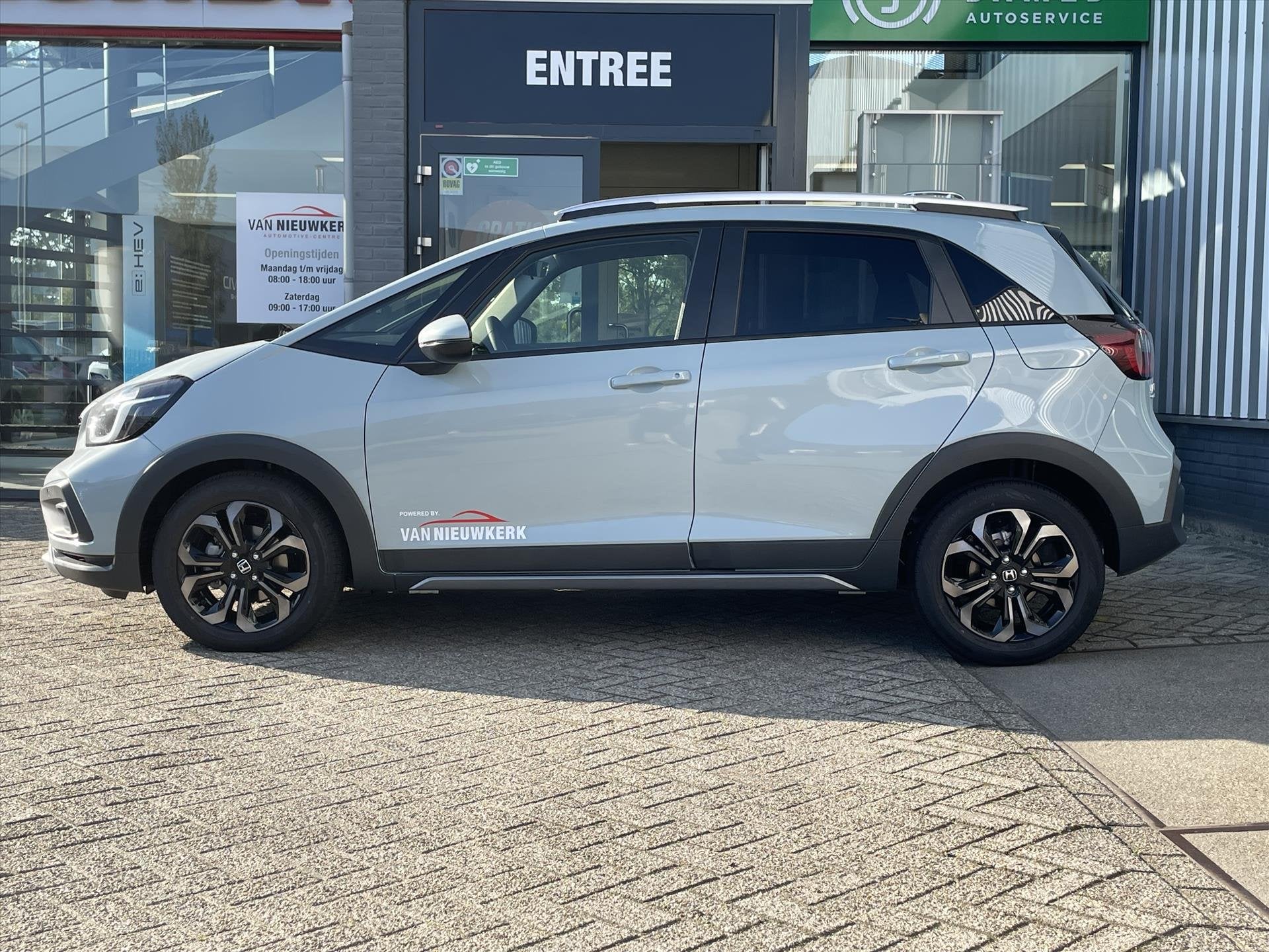 HONDA Jazz 1.5 e:HEV Hybrid Automaat Advance Crosstar | Carp, Auto's, Stof, 4 cilinders, Blauw, 122 pk