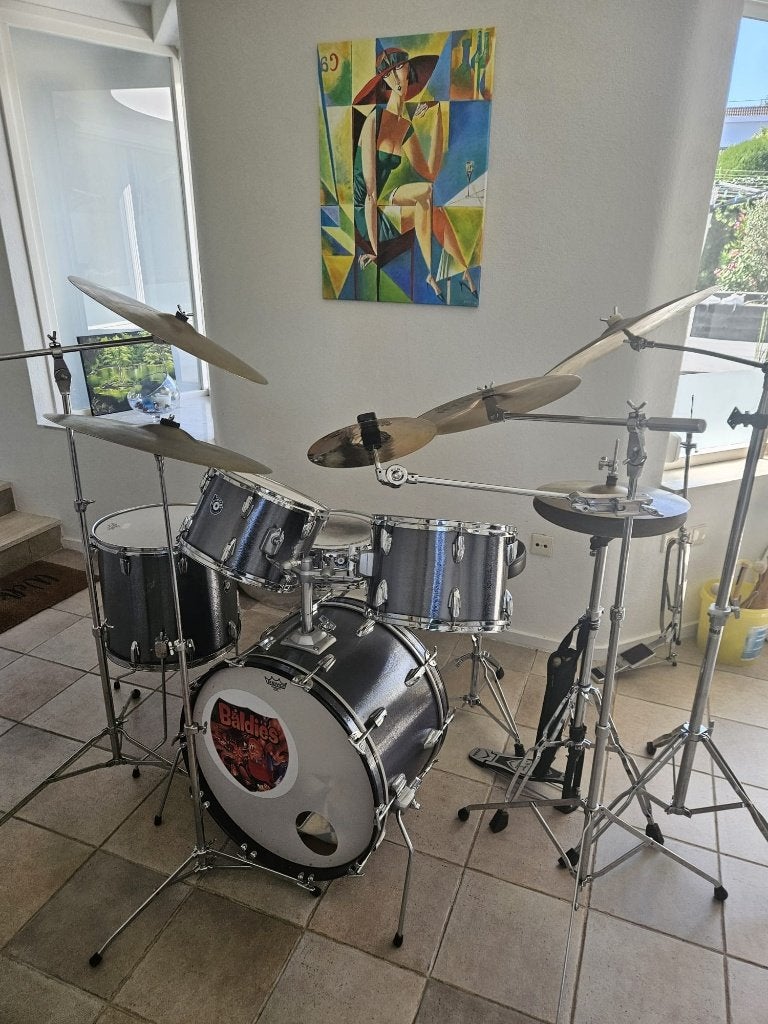 Vintage Beverley Drumsteel compleet, Ophalen, Gebruikt, Premier
