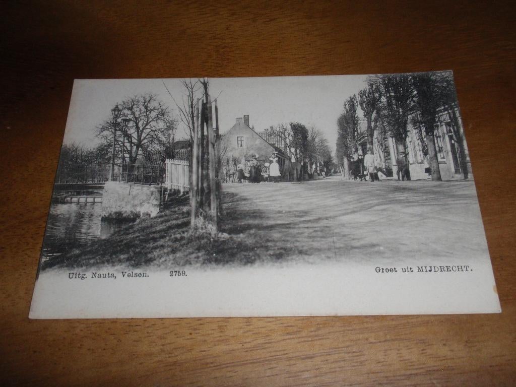 Mijdrecht Uitg Nauta, Verzamelen, Verzenden, Voor 1920, Ongelopen, Utrecht