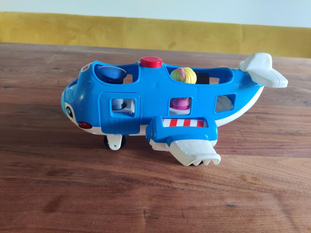 Fisher-Price vliegtuig - in goede staat!, Kinderen en Baby's, Speelgoed | Fisher-Price, Ophalen of Verzenden, Gebruikt, Auto of Voertuig